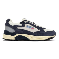 Autry - Hyperway Zweifarbige Sneaker aus Wildleder | Marineblau