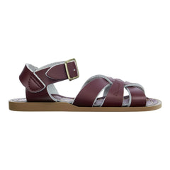 Salt-Water - Original wasserdichte Ledersandalen | Bordeaux