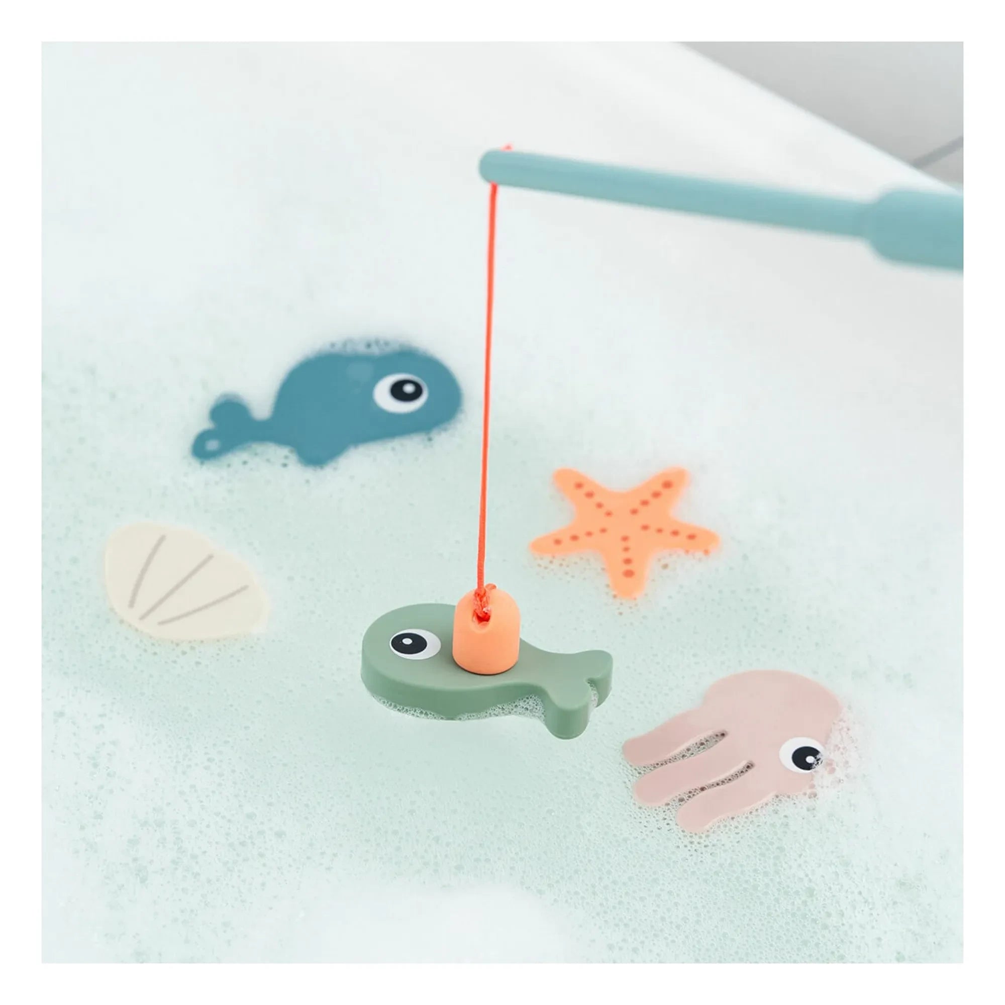 Done by deer - Meeresfreunde Badewannen-Fischfangspiel
