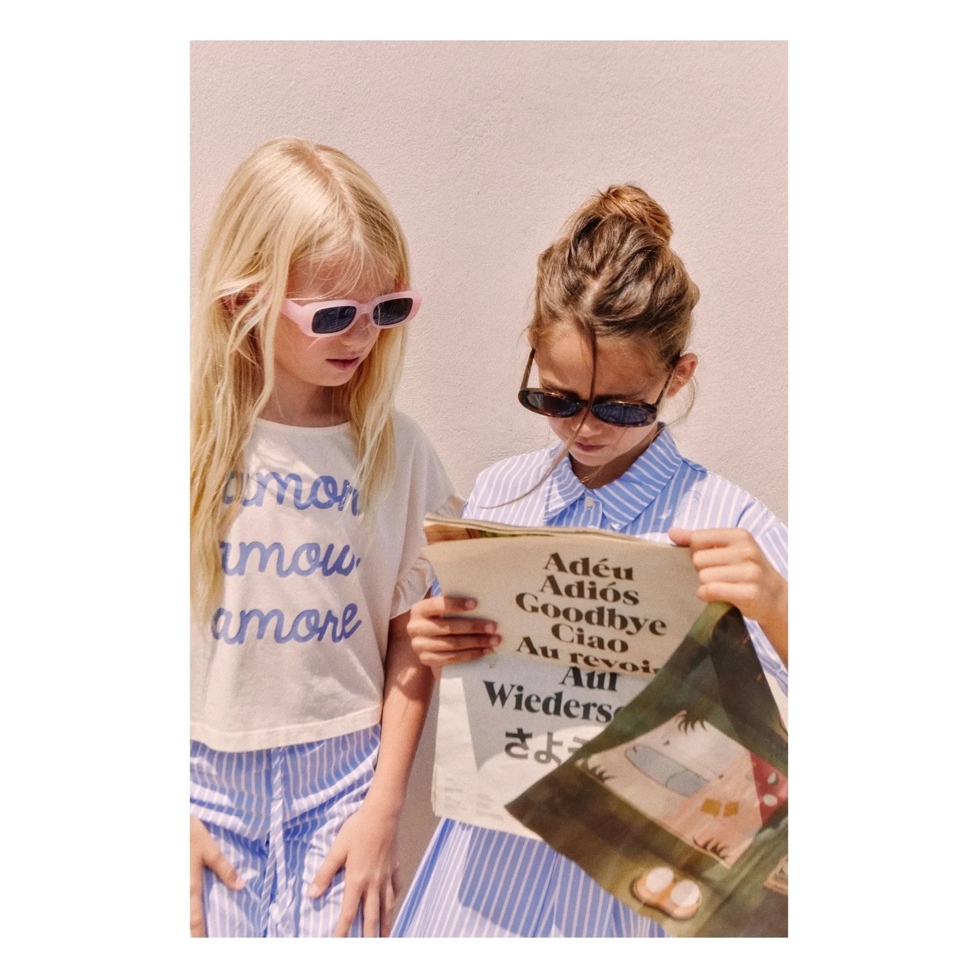 Mipounet - Amour T-Shirt aus Bio-Baumwolle | Ecru