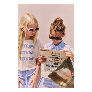 Mipounet - Amour T-Shirt aus Bio-Baumwolle | Ecru