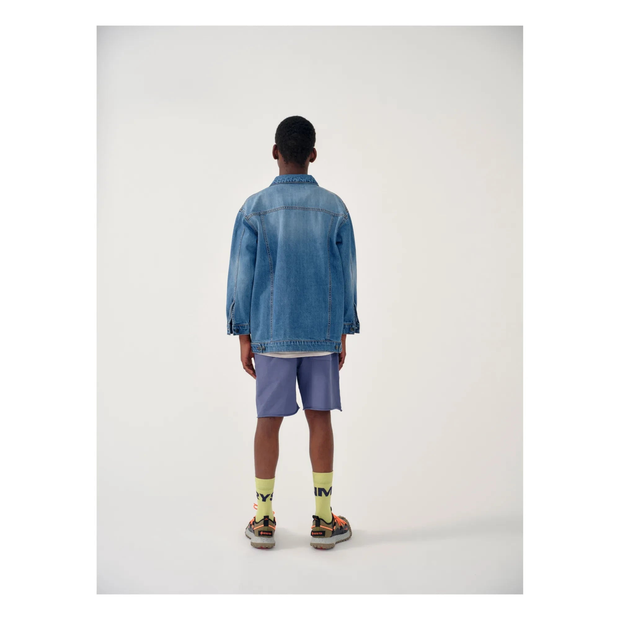 Main Story - Jeansjacke aus Bio-Baumwolle | Verwaschenes Blau
