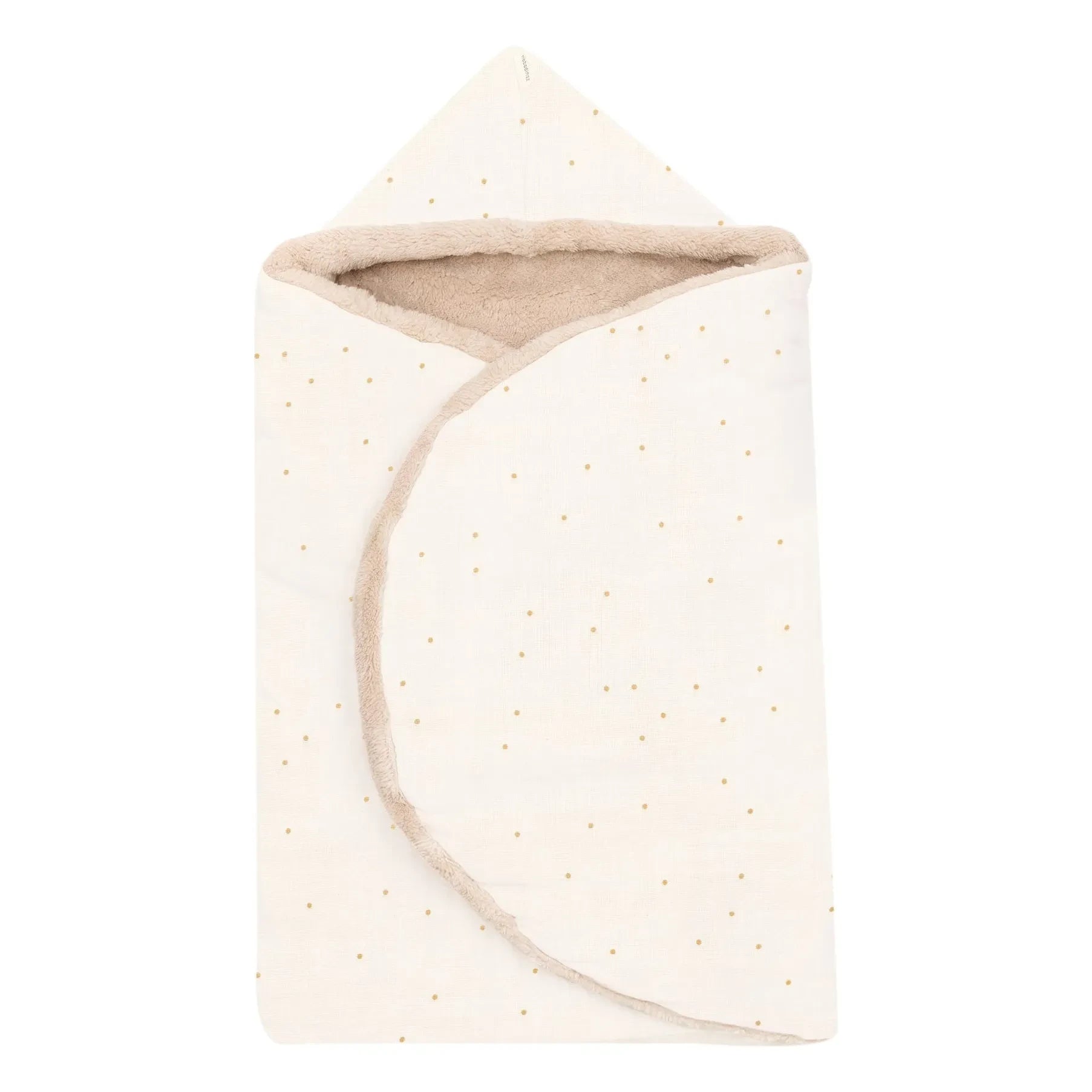 Nobodinoz - Babynestchen Cozy Wabi Sabi Sweet Dots | Beige
