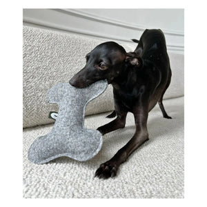 Cafide - Knochen Hundespielzeug | Grau