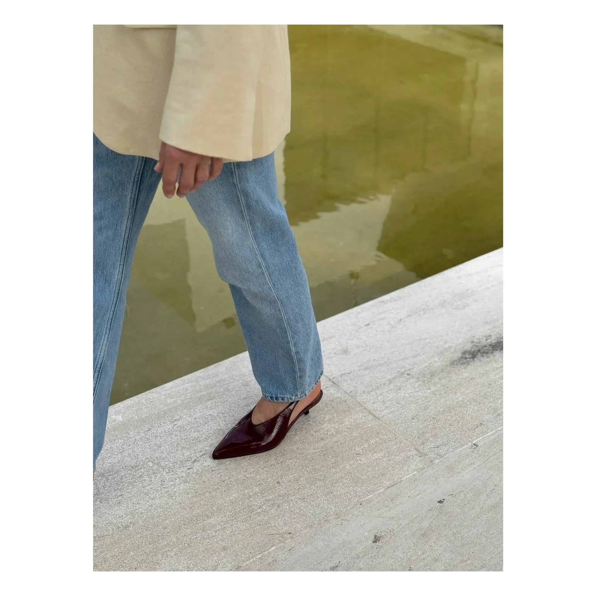 Lachoix - Slingback Pumps | Bordeaux