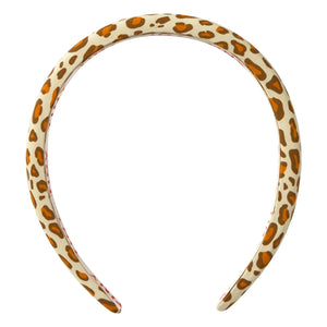 Tinycottons - Haarband mit Leopardenmuster | Braun