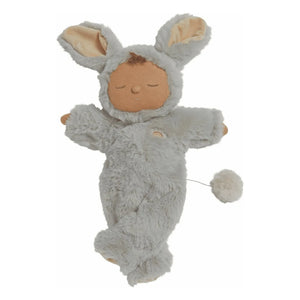 Olli Ella - Cozy Dinkum Rabbit Spieluhr | Mittelgrau