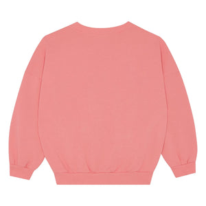 The Campamento - Etoile Filante Oversize Sweat Bio-Baumwolle | Zuckerrosa