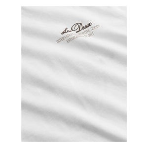 Les Deux - Globe Les Deux T-Shirt Bio-Baumwolle | Weiß