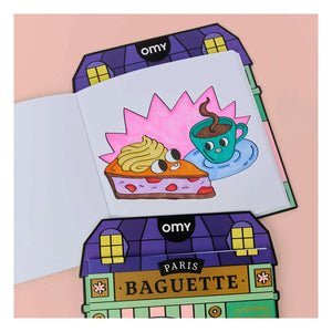 Omy - Butik boyama kitabı - Fransız Bageti