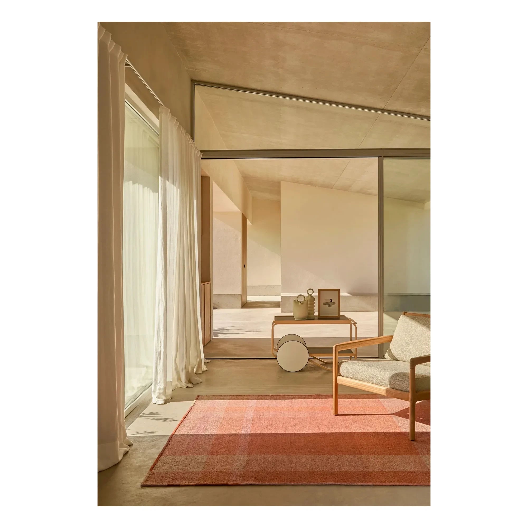 Nanimarquina - Teppich Nuance, Studio Stefan Scholten | Koralle