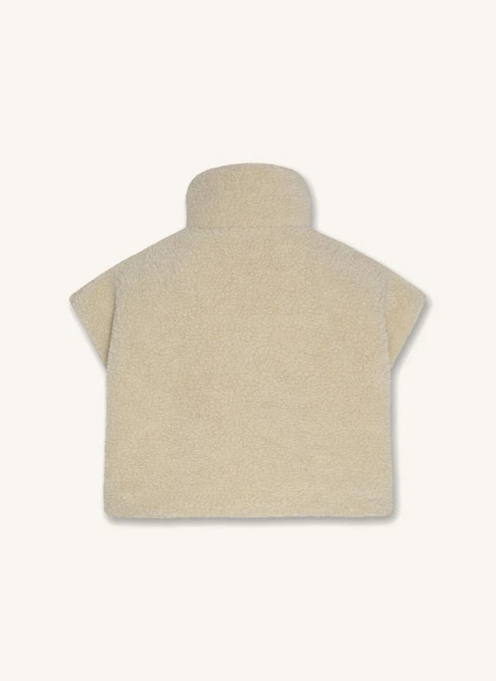 AO76 - Seilah Ärmellose Jacke | Creme