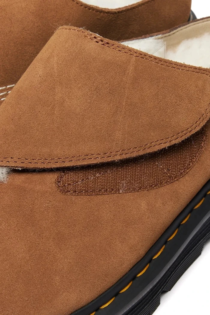 Dr. Martens ZebZag AnyWair Sıcak Astarlı Deri Mule Terlik