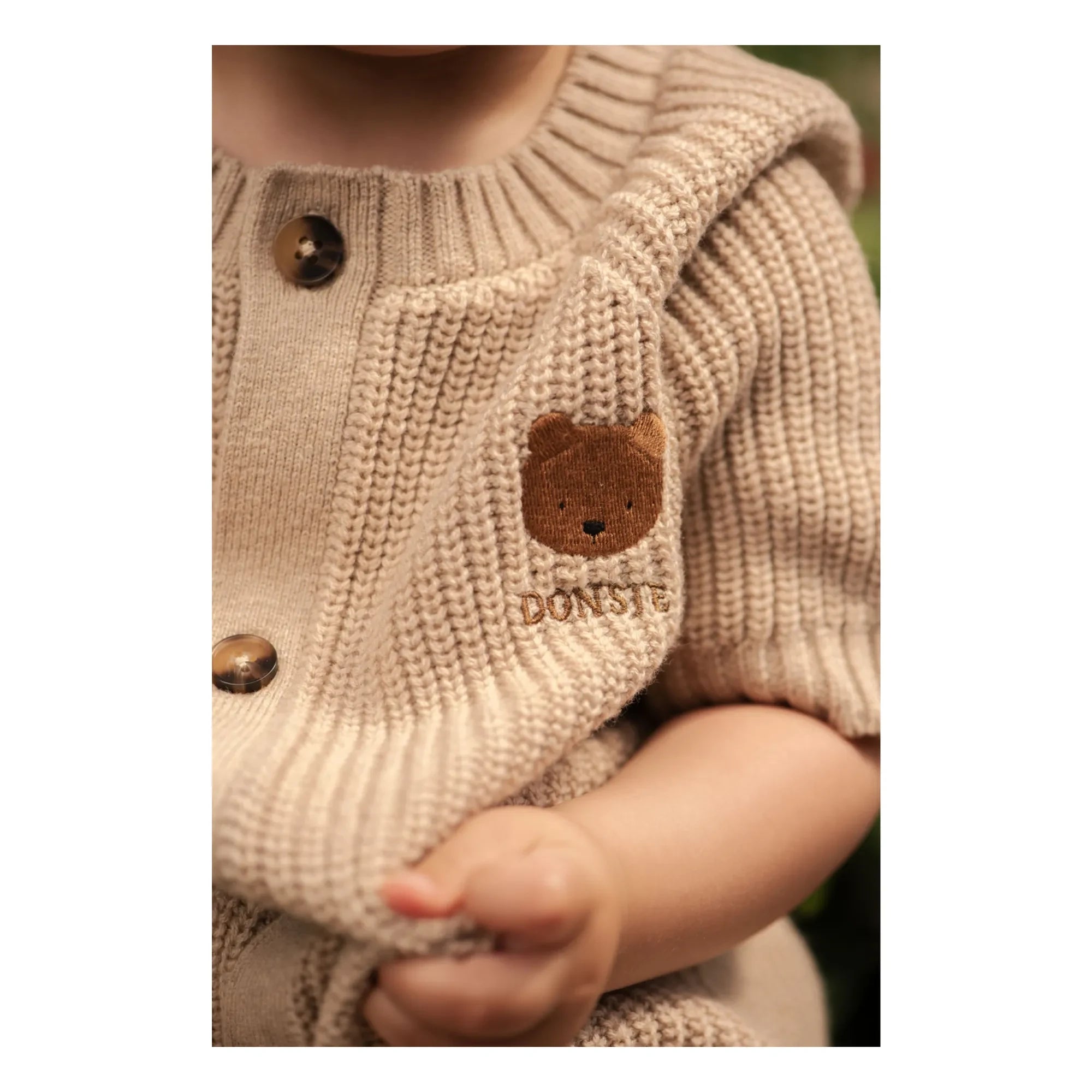 Donsje - Dantje Cord-Bärenoverall | Beige
