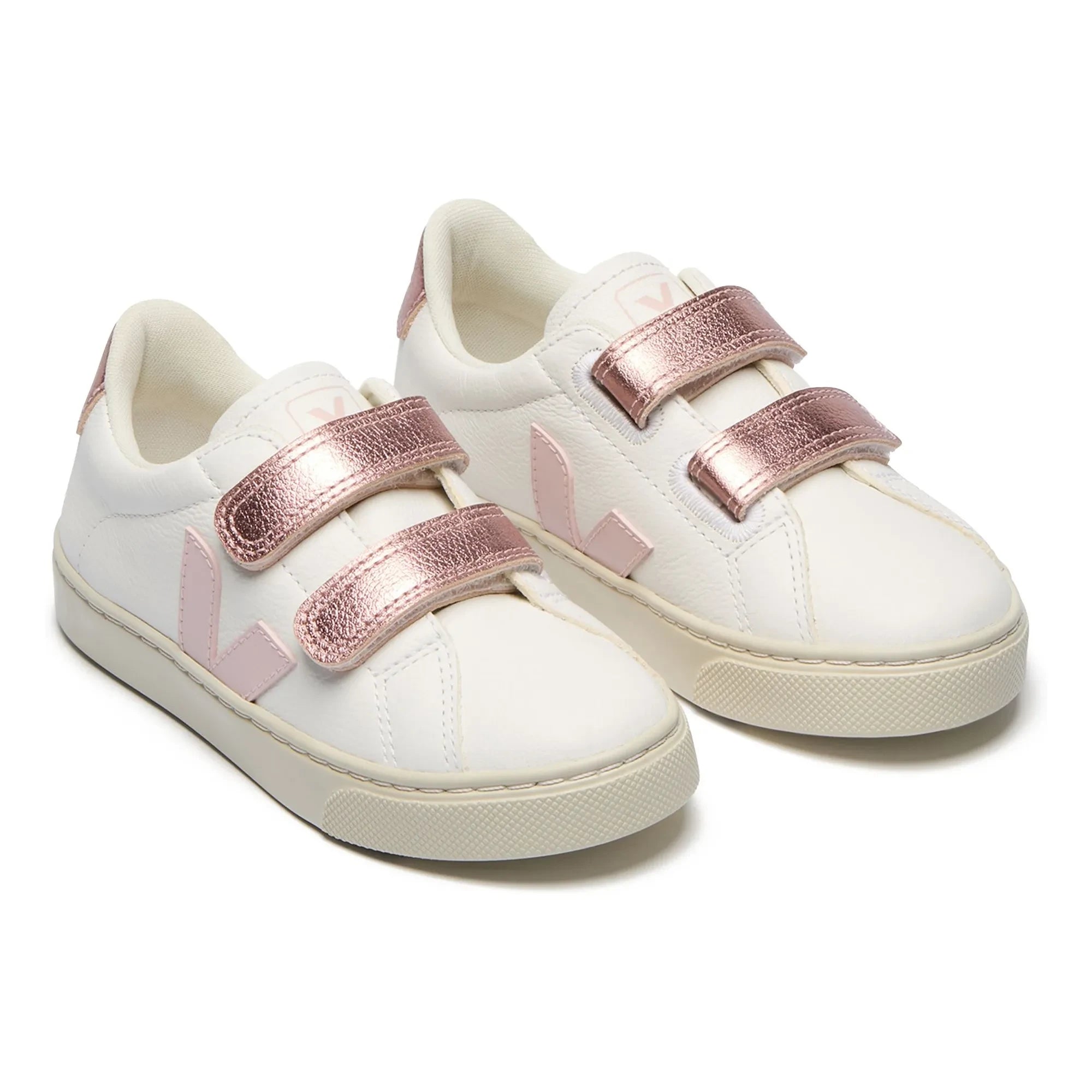 Veja - Esplar Deri Çizik Sneakers | Beyaz