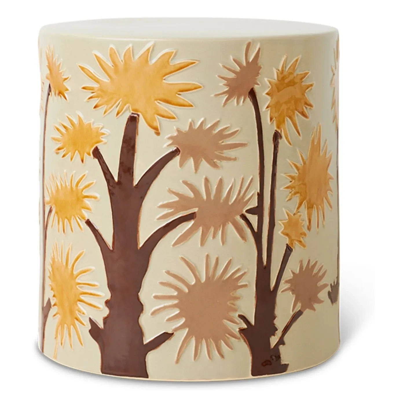 HKliving - Keramik Beistelltisch | Creme