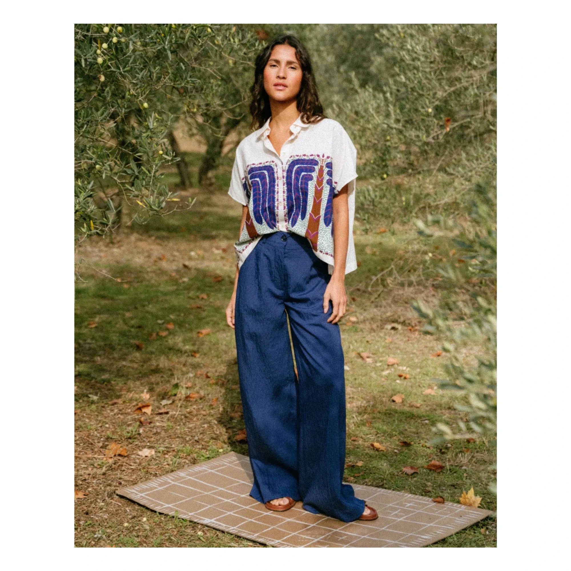 Tinsels - Cinzia-Hemd | Blau