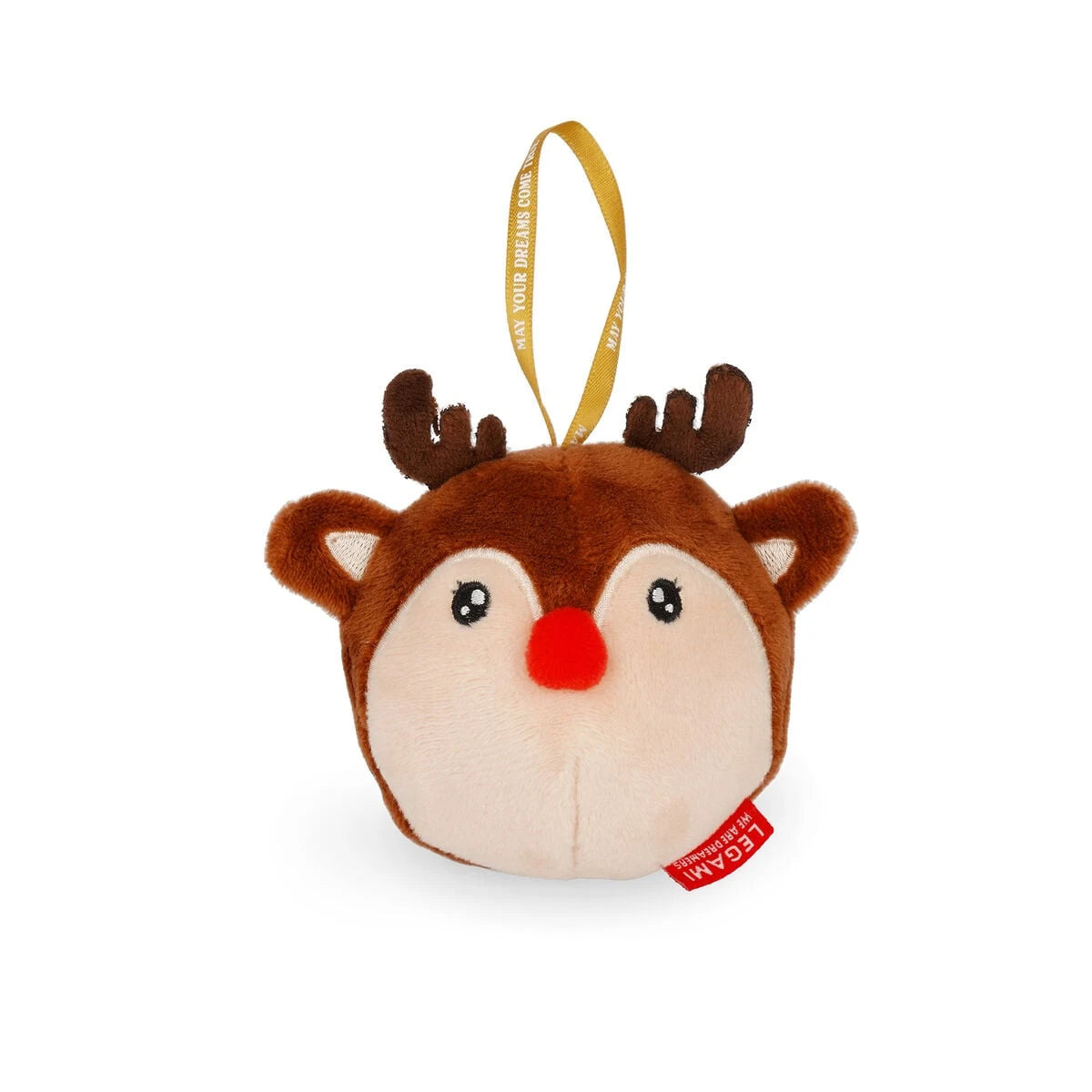 Legami - Plüschspielzeug Weihnachtsdekoration - Rentier - Oh-Oh-Ohrnament