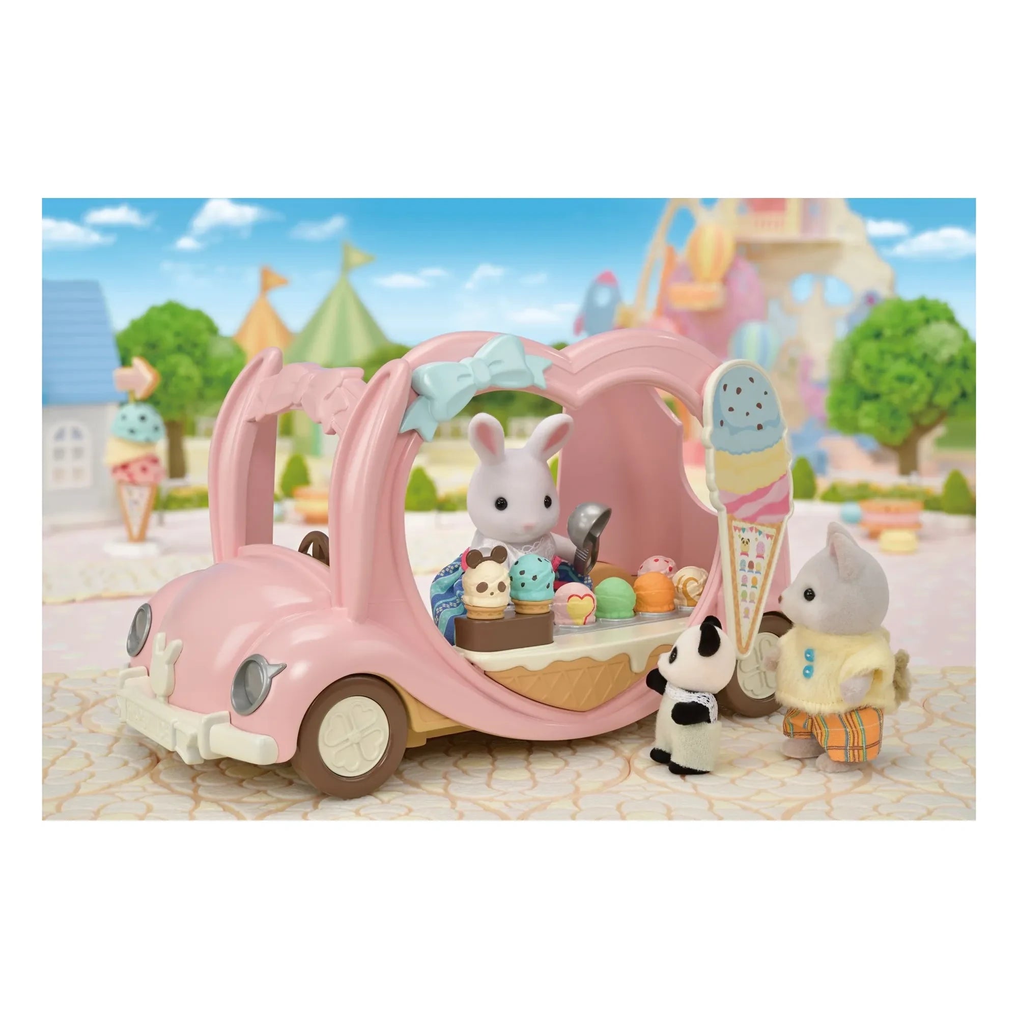 Sylvanian Families - Fahrender Eiswagen