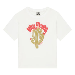 Bonton - Tubo Viva Kaktus T-Shirt | Ecru