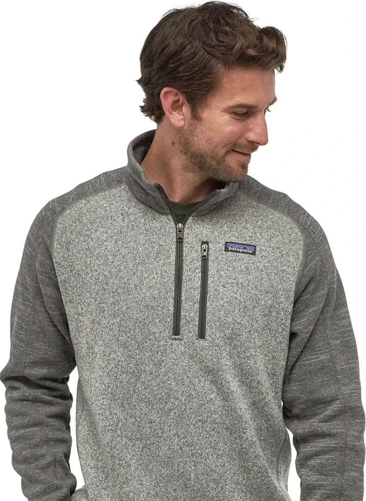 Patagonia - Better 1/4 Fleece-Pullover | grau meliert