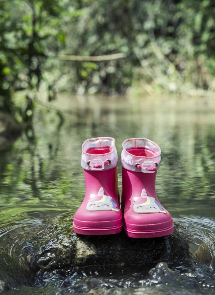 Igor - Mendi Unicorn Gummistiefel | Fuchsia