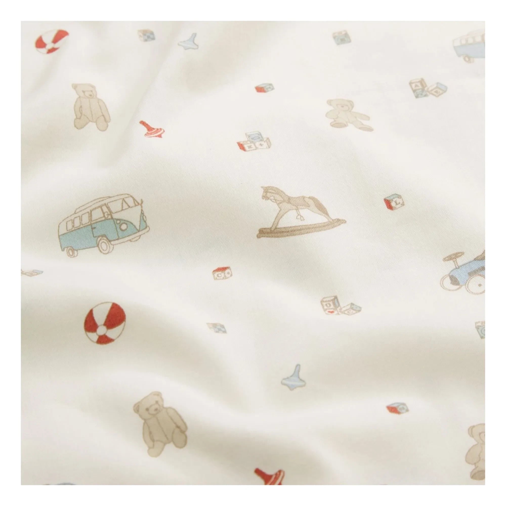 Cam Cam - Vintage Toys Bettwäsche | Beige