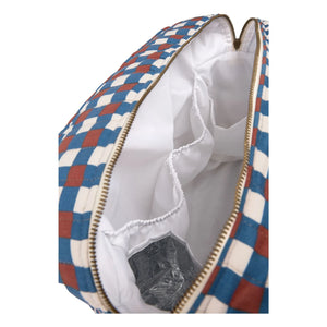 Nobodinoz - Hyde Park Mosaik Wickeltasche | Blau