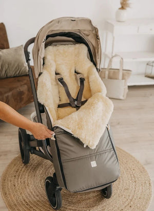 Kaiser - Dublas 2.0 universeller Lammfell-Fußsack | Khaki