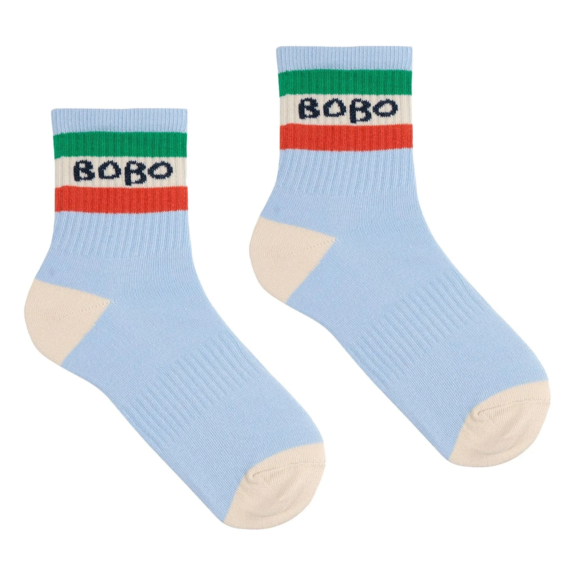 Bobo Choses – 2er-Set Socken aus Bio-Baumwolle | Hellblau