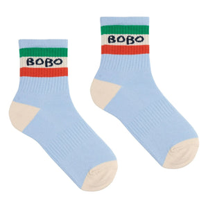 Bobo Choses – 2er-Set Socken aus Bio-Baumwolle | Hellblau