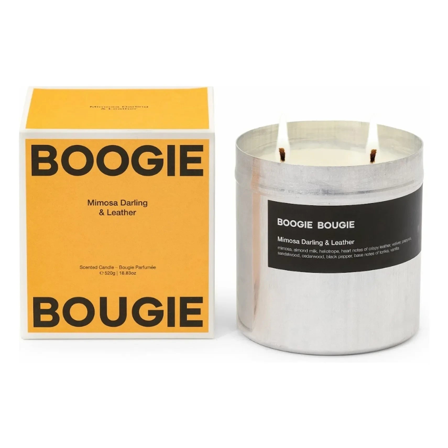 Boogie Bougie - Darling & Leather Mimosa Kerze