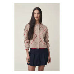 Moismont - Auguste Hırka No. 233, Merinos Yünü | Pembe