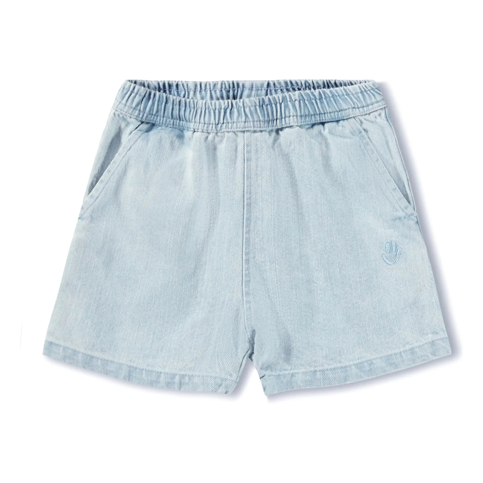 Molo - Denim Shine Bio-Baumwoll Shorts | Hellblau