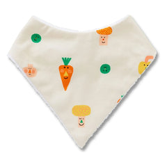 Halcyon Nights - Lätzchen Karotten Bio-Baumwolle | Ecru