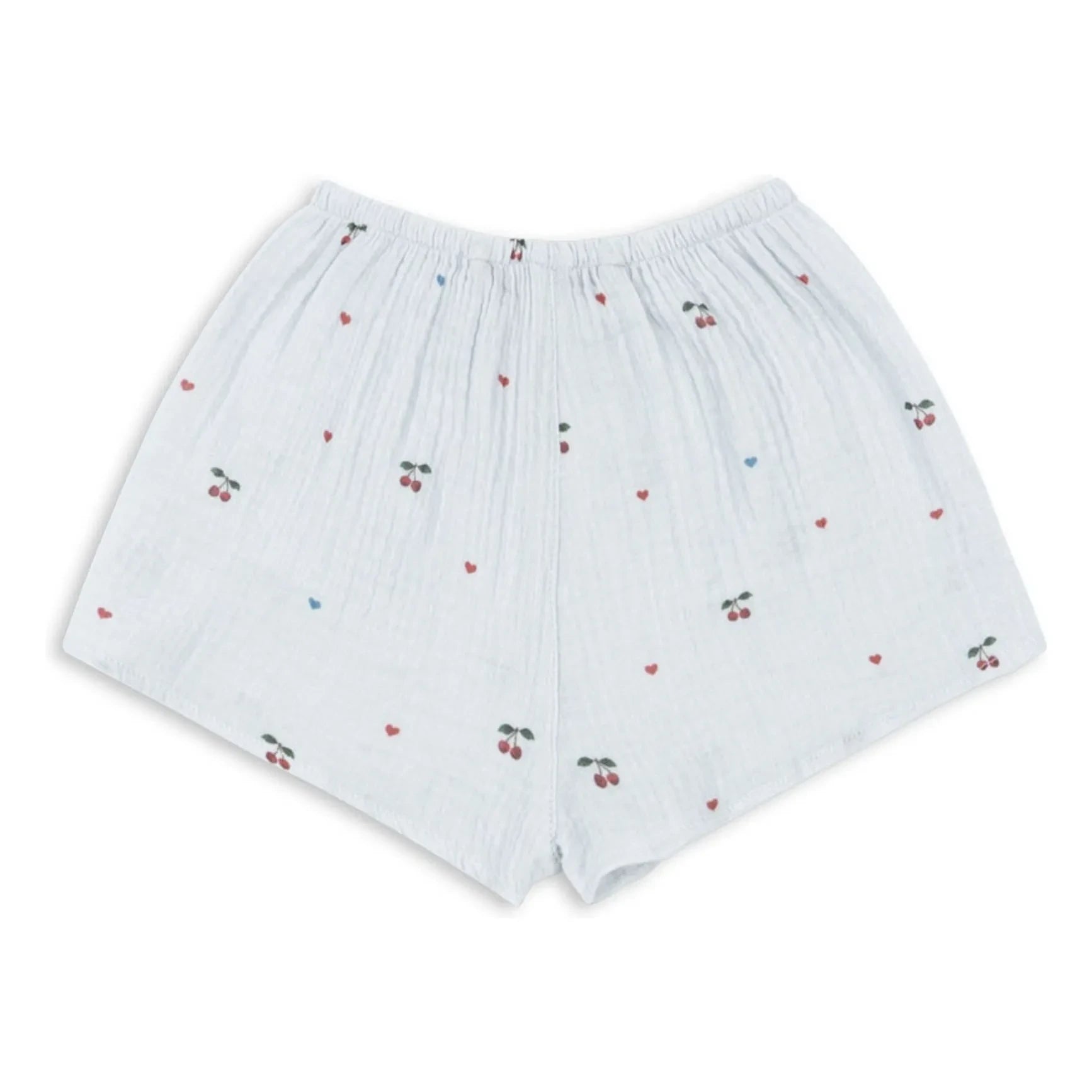 Konges Sløjd - Hellblaue Bio-Baumwoll-Shorts | Coconut Cherry