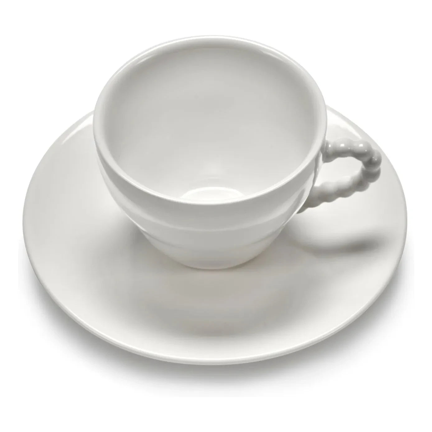 Serax - Perle Fine Tasse und Unterteller, Wouters & Hendrix - 2er-Set | Weiß
