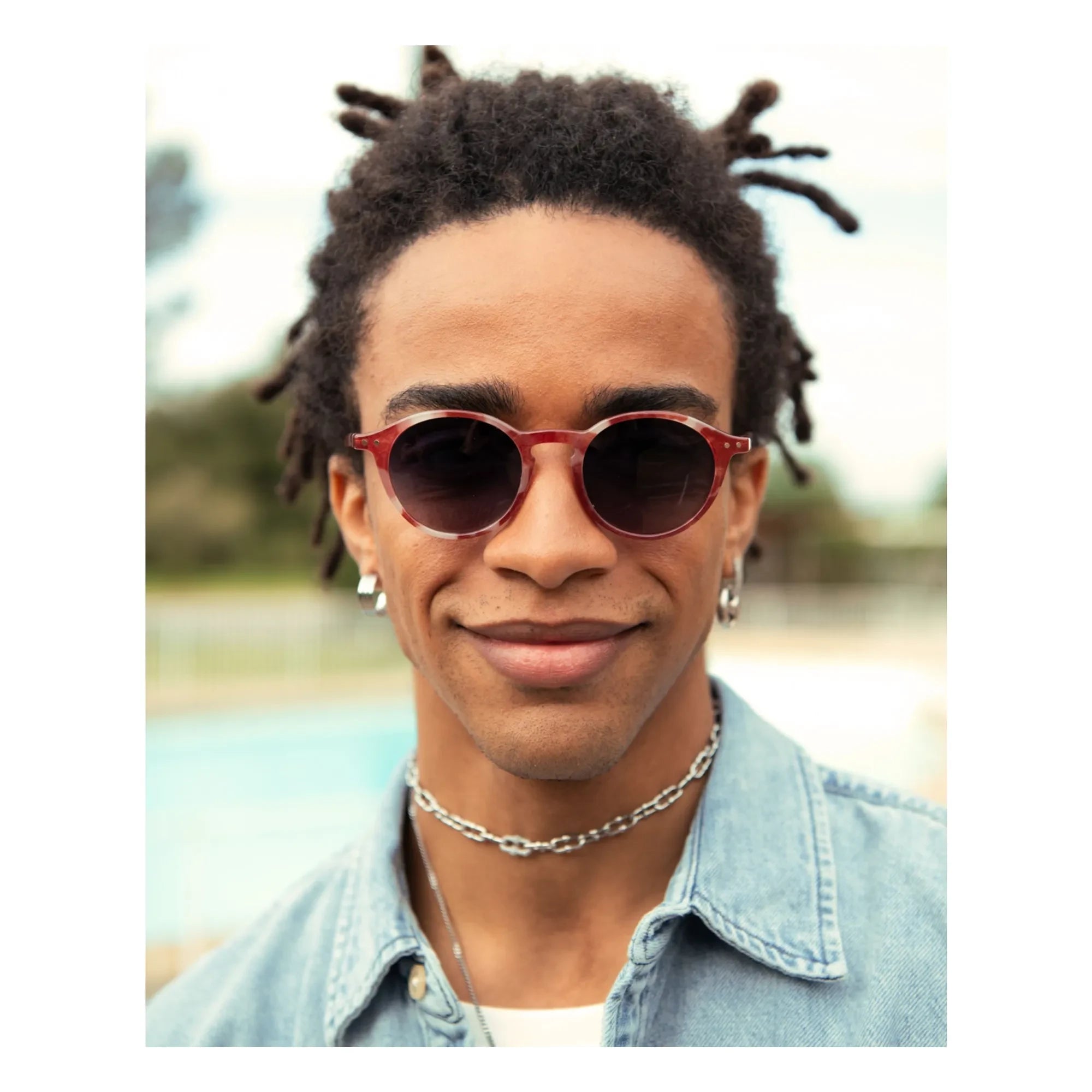 IZIPIZI - Polarisierte Sonnenbrille #D | Rot
