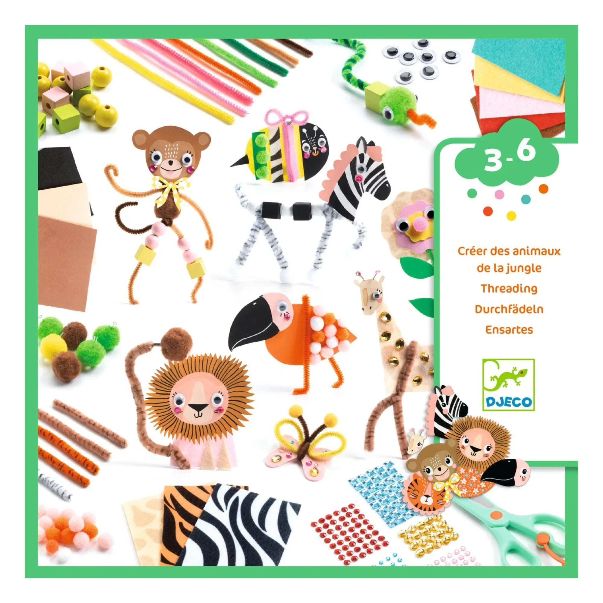 Djeco - Little Ones Kreativ-Set Farben