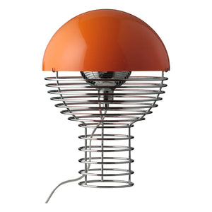 Verpan - Wire Tischleuchte - Verner Panton | Orange