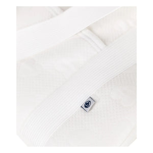 Petit Bateau – Mutterkoffer Herzen Bio-Baumwolle | Ecru