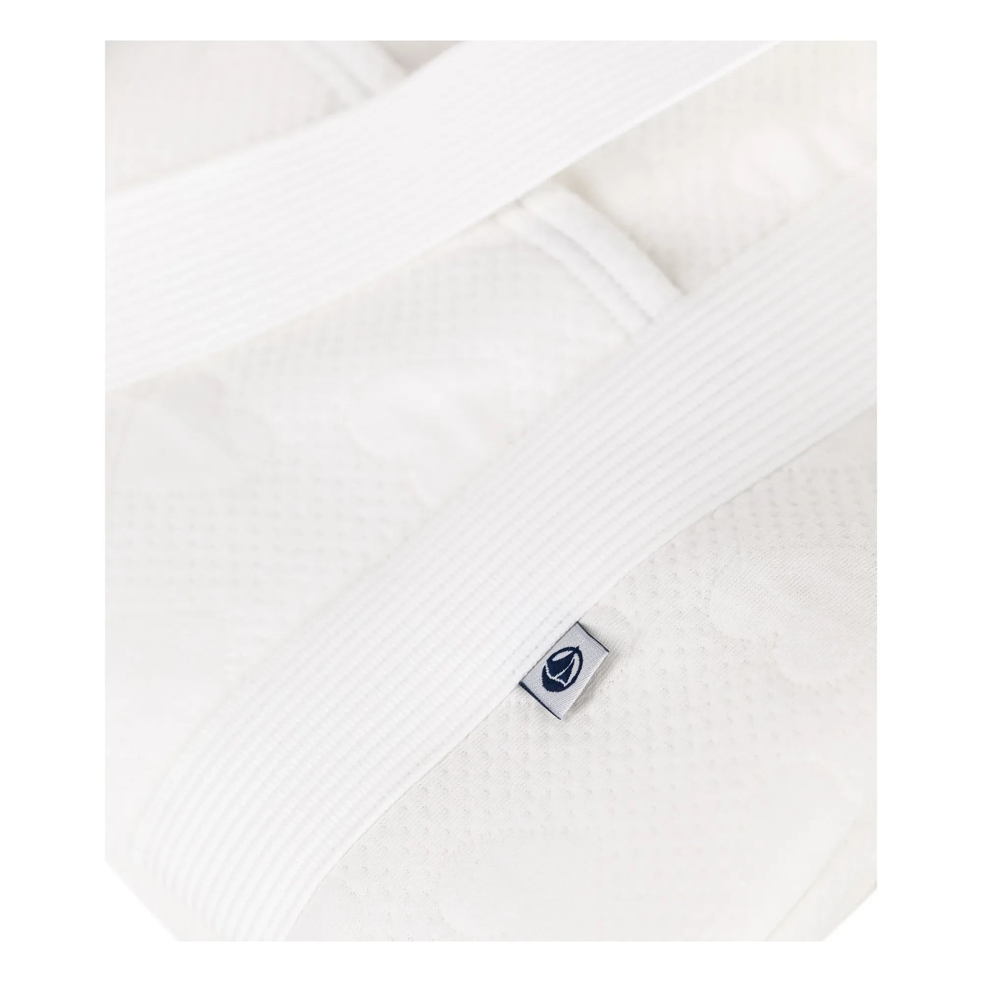Petit Bateau – Mutterkoffer Herzen Bio-Baumwolle | Ecru