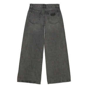 Finger in the nose - Jean Large April | Graues Denim
