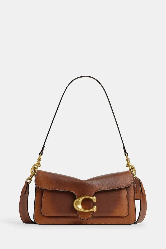Coach deri kadın crossbody çanta Soft Tabby Shoulder Bag 26