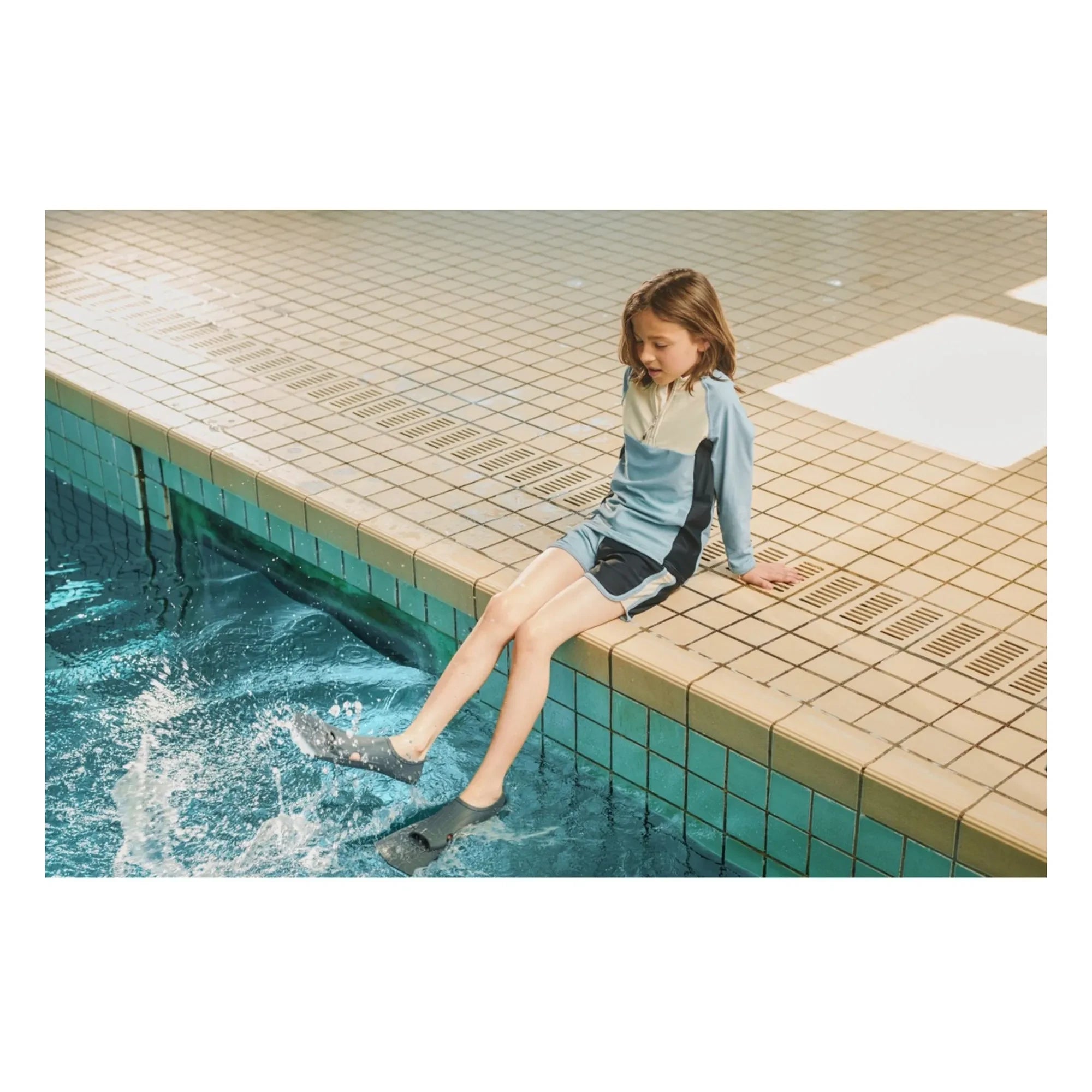 Liewood - Finny Badeshorts aus recyceltem Faserstoff | Blau