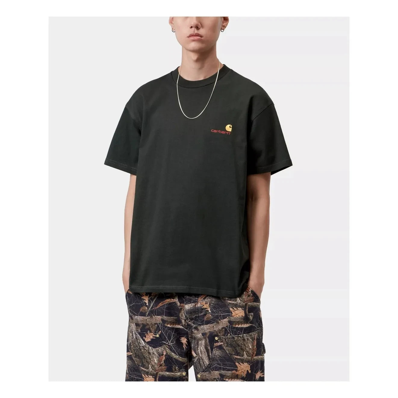 Carhartt WIP - American Script Tişört | Siyah