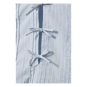 Sofie Schnoor - Gestreifte Juliette Bluse mit Volants | Hellblau