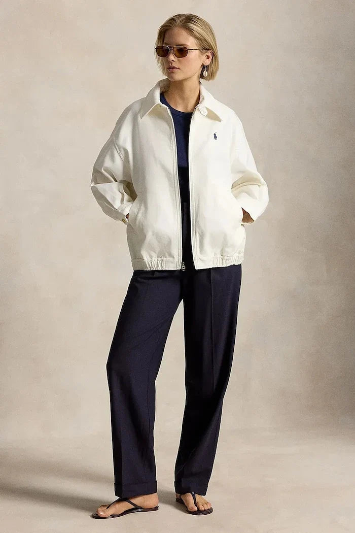 Polo Ralph Lauren Kadın Pamuklu Oversize Ceket