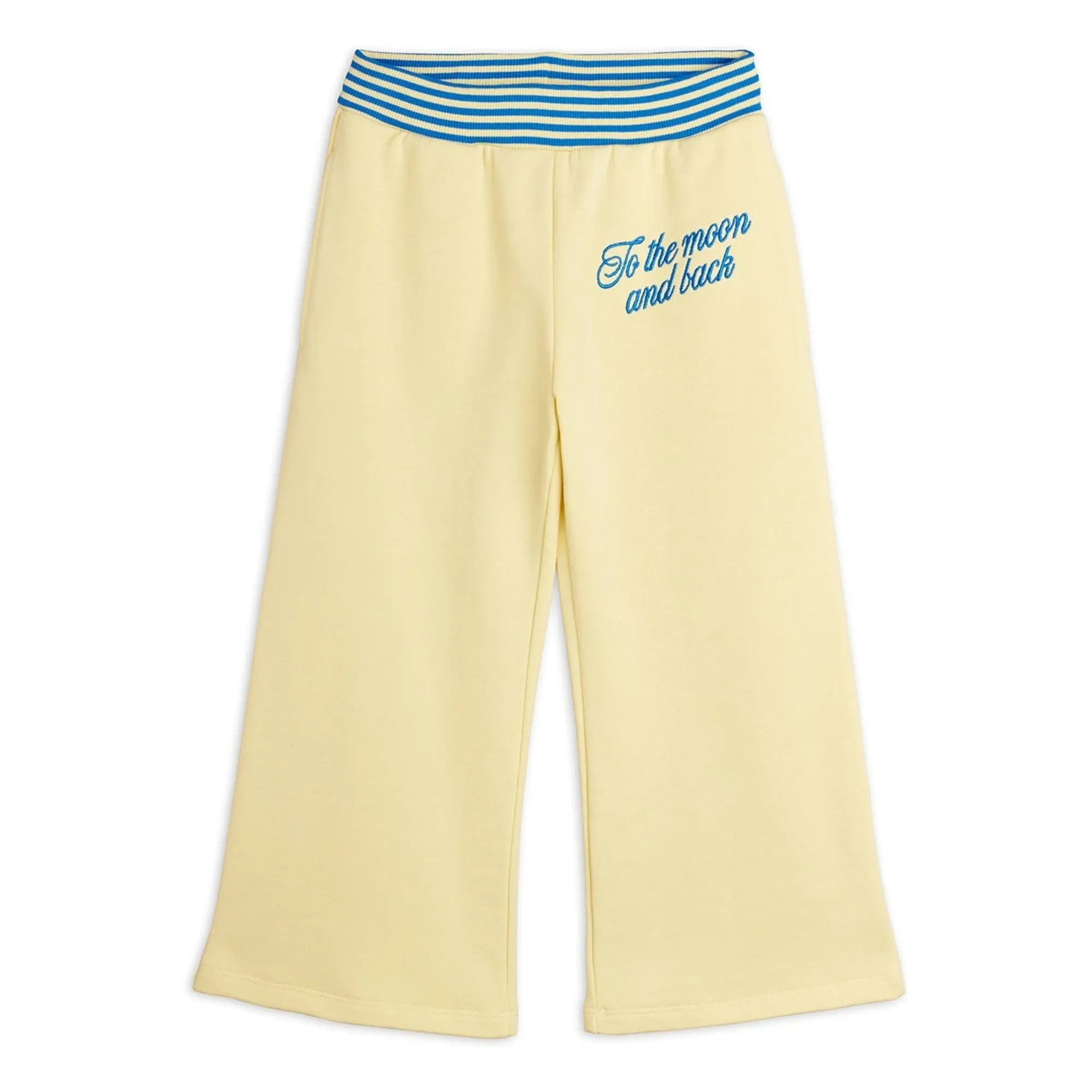 Mini Rodini - Jogger To The Moon And Back Bio-Baumwolle | Gelb