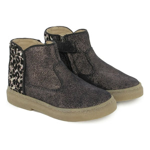 Pom d'Api - Trix Arkası Kadife Çizme | Siyah